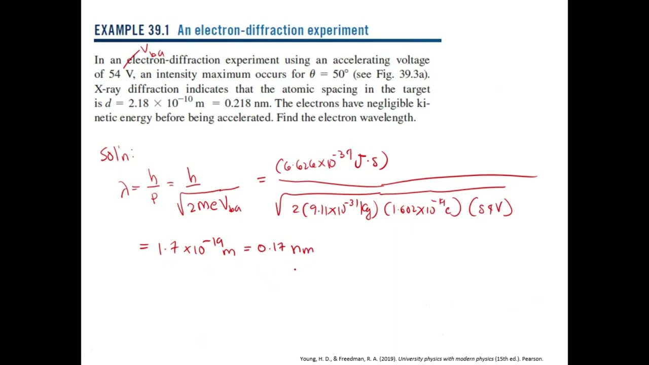 University Physics - Chapter 39 Particles Behaving as Waves (Part 1)