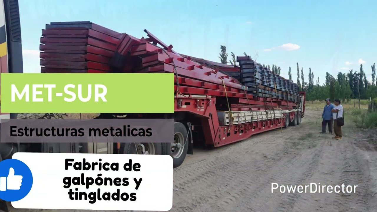 Met-Sur.  Fabrica de galpones y tinglados 