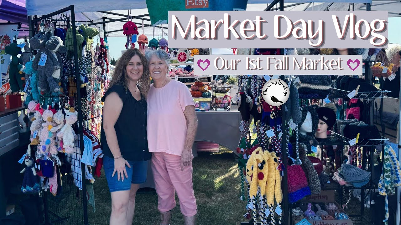 MARKET DAY VLOG / SMALL BUSINESS LIFE / I HAD A FIRST EXPERIENCE AT THIS MARKET #027