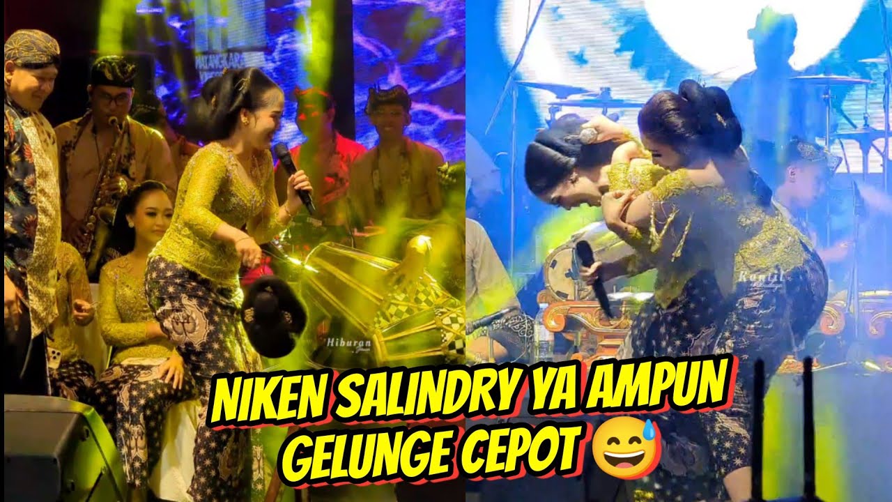 Terbaru! NIKEN SALINDRY GELUNGE CEPOT 😅 Polahnya Ra Umum 😅 campursari Mayangkara live wates kediri 