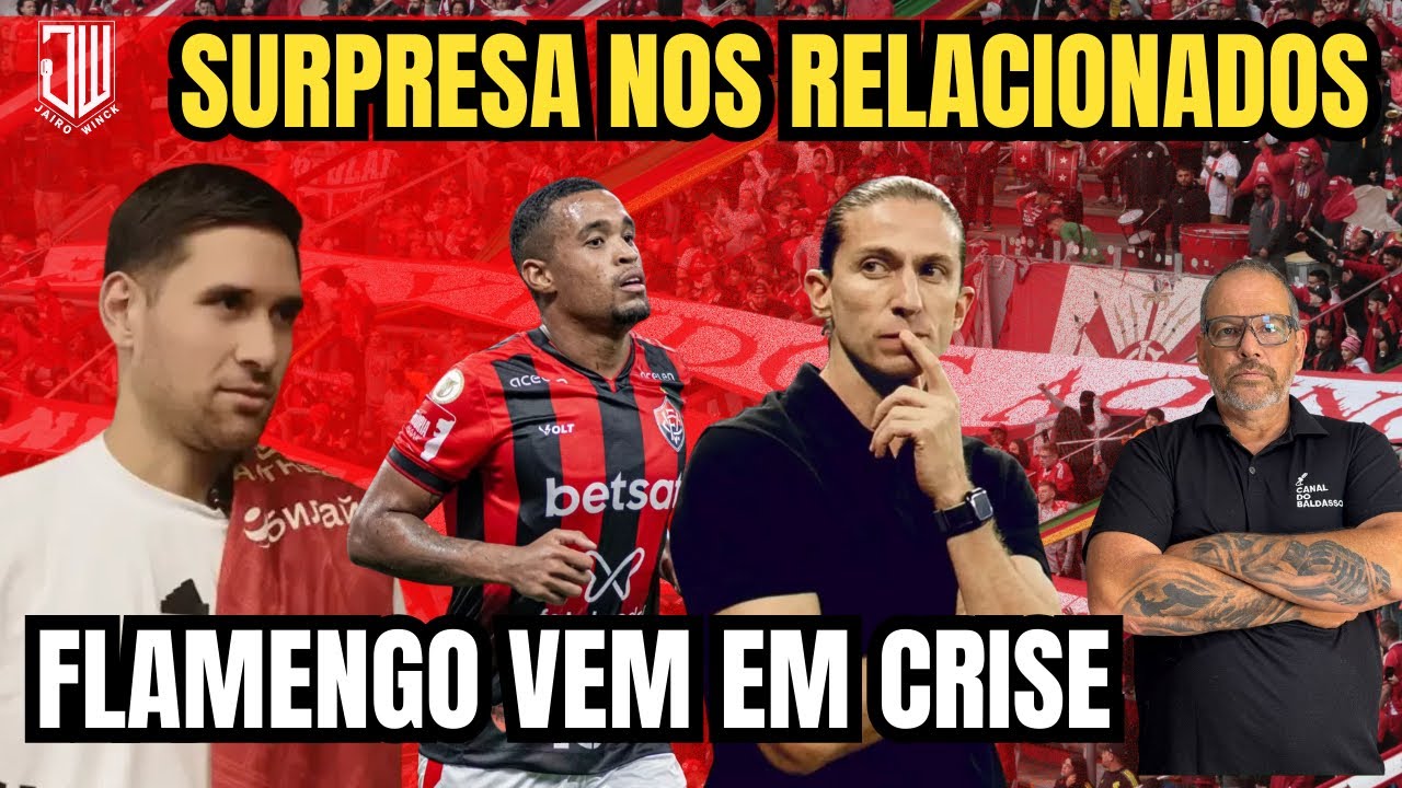 SURPRESA NOS RELACIONADOS | FLAMENGO VEM EM CRISE | JAIRO WINCK