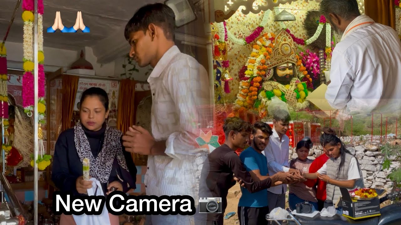 Khatu Shyam Ji Ka Aashirwad 🙏 | New Camera Pujan Vlog 📸