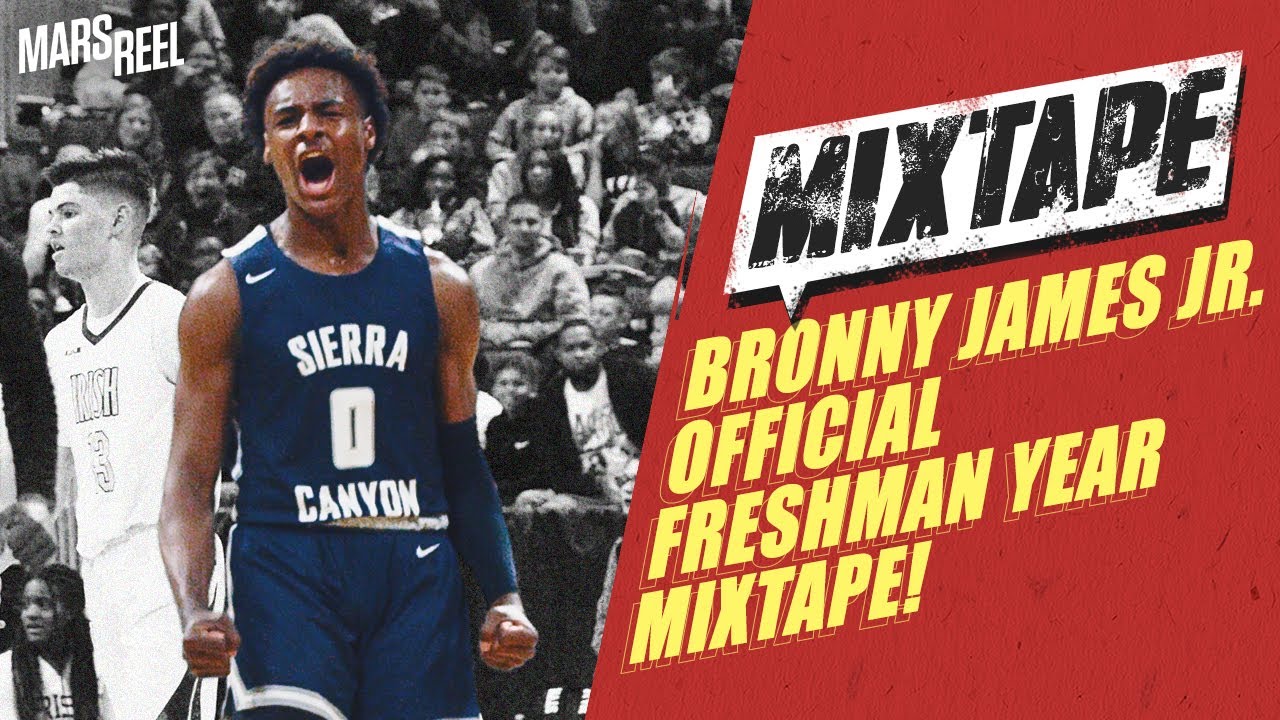 Bronny James Jr. OFFICIAL Freshman Year Mixtape!