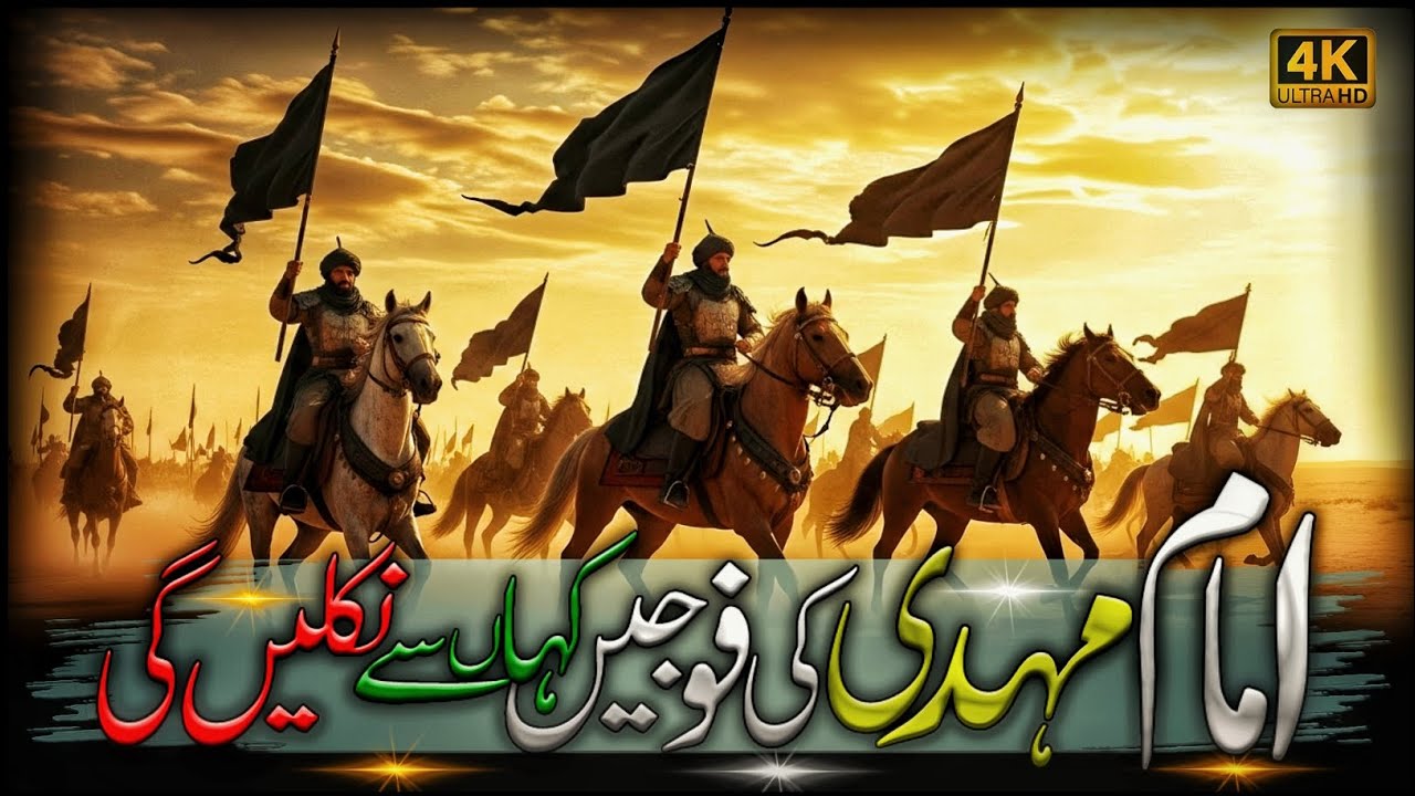 Imam Mahdi Ki Foujain Kahan Se Niklain Gi | Imam Mahdi Ki Army | Imam Mahdi | Islamic Bayan 2025