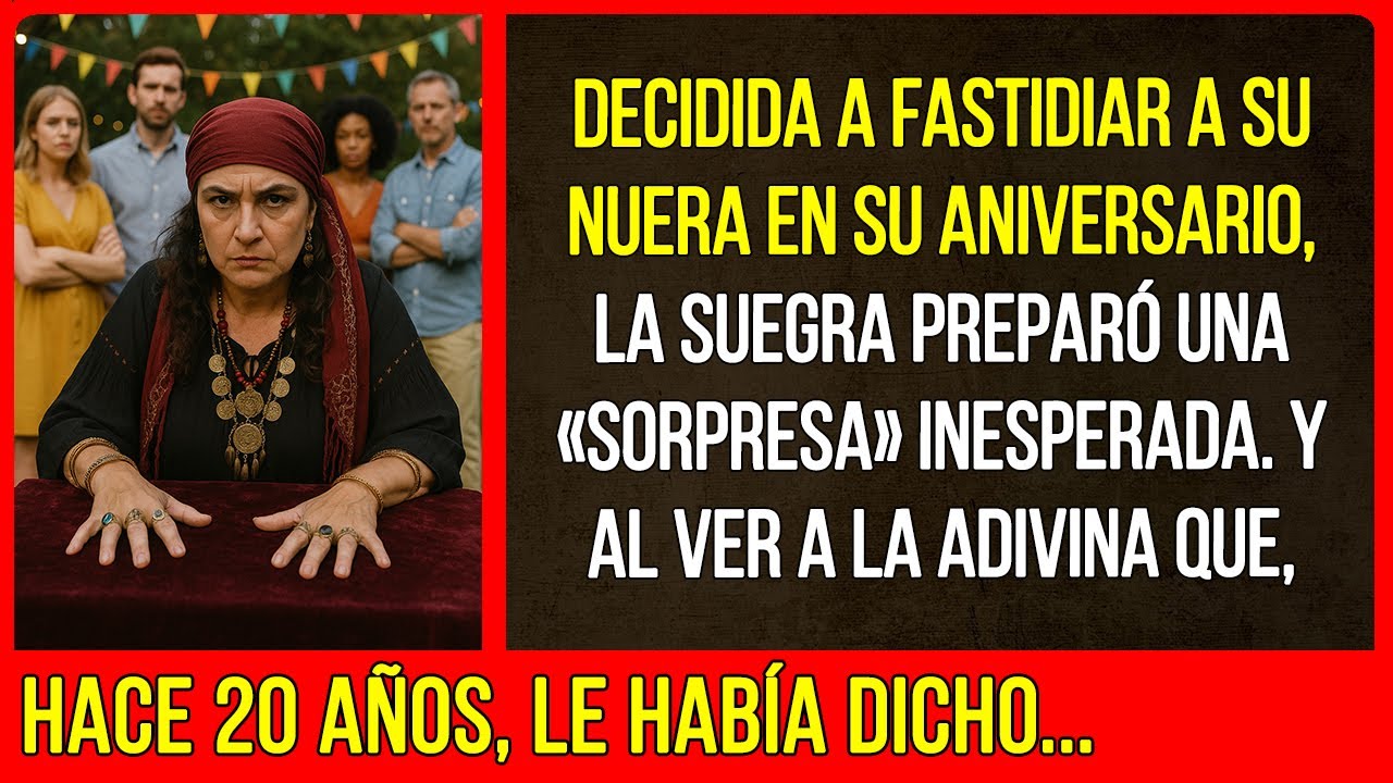 Decidida a fastidiar a su nuera en su aniversario, la suegra preparó una «sorpresa» inesperada...