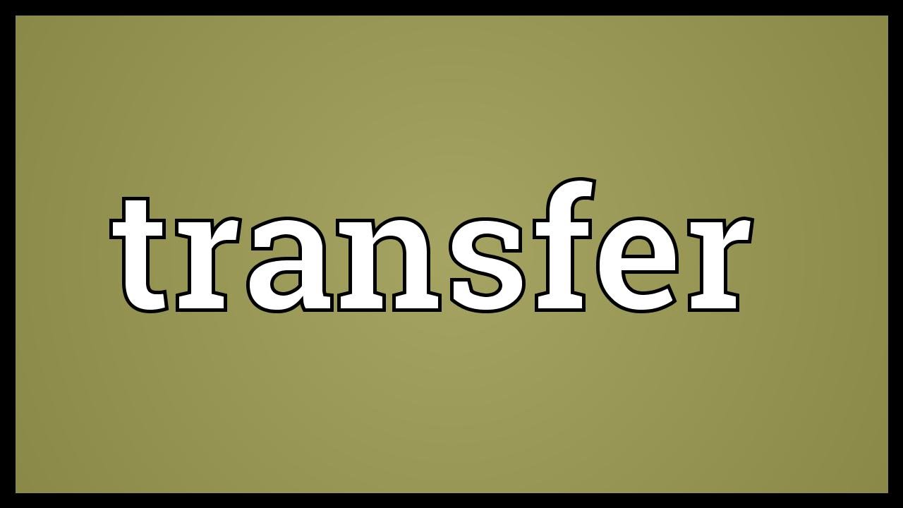 Transfer Meaning