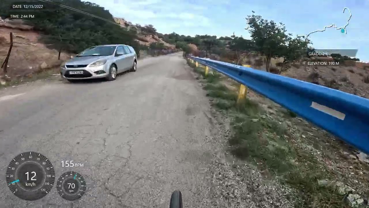 Πανόραμα Βούλας με ποδήλατο-real time footage