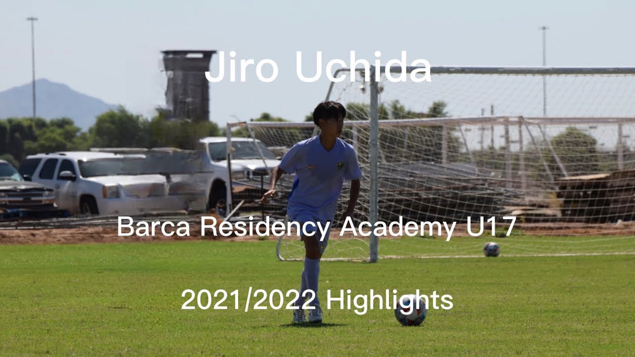 Jiro Uchida - 2021/22 Season Highlights (Barca Residency Academy U17) *updated