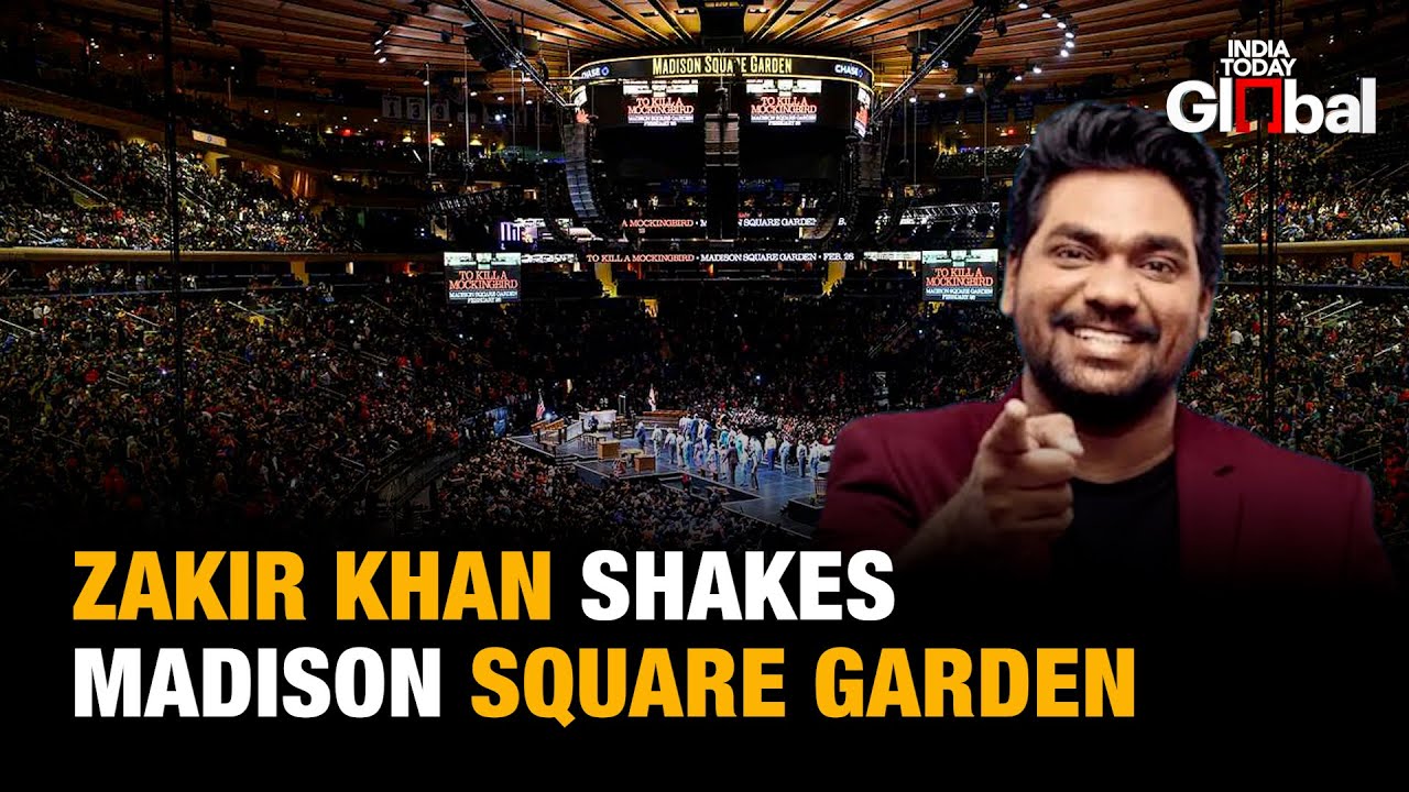 Zakir Khan Creates History | First Hindi Comedy Show at Madison Square Garden