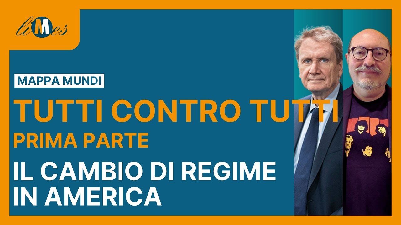 Tutti contro tutti 1/a parte. Il cambio di regime in America - Caracciolo a Mappa Mundi