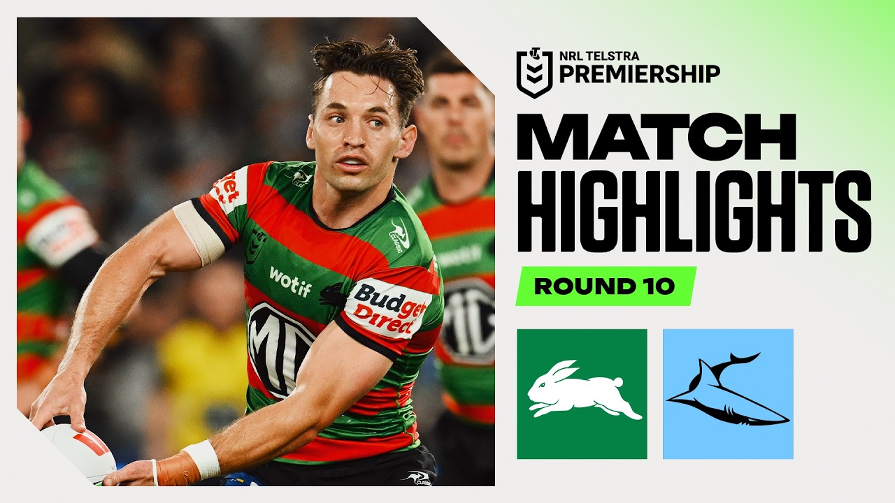 NRL 2026 | Rabbitohs v Sharks | Match Highlights | Round 10