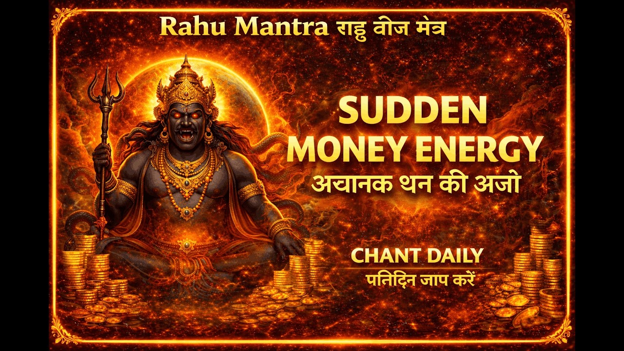 Rahu Mantra | राहु मंत्र | Money, Success & Protection, Full Chanting, #RahuMantra #attractmoney