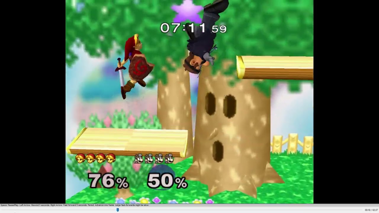 DPIII vs young link. chronicles of unranked