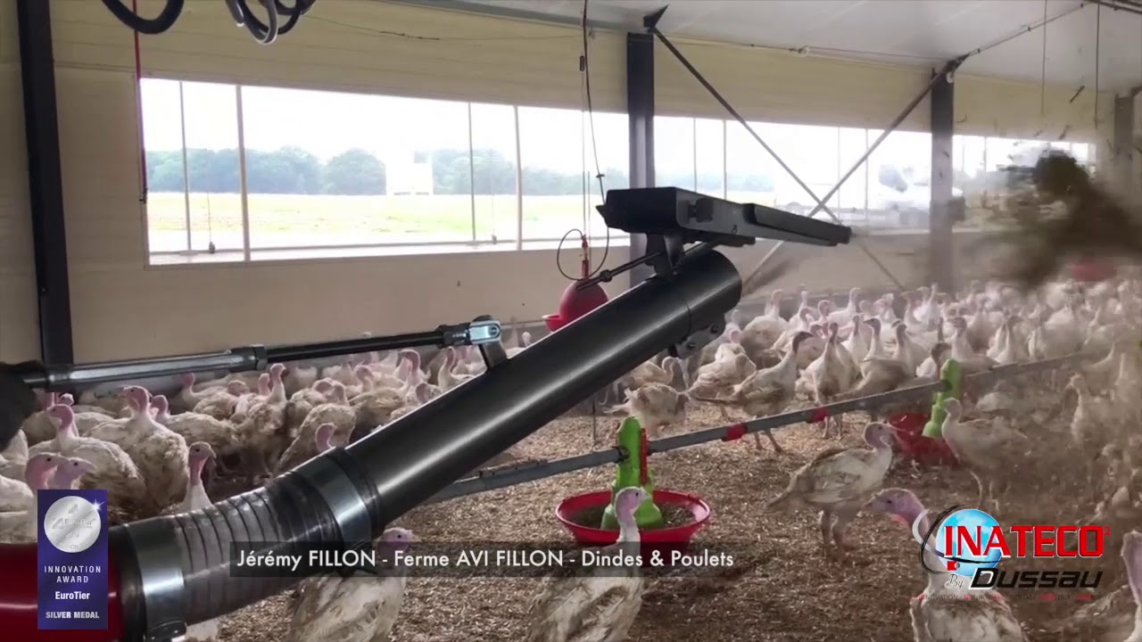 INATECO   Paillage automatique Dindes