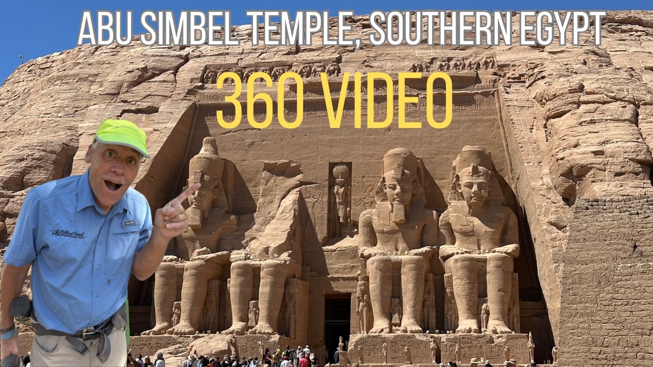 360 Interactive Video of the Abu Simbel Temple of Ramses II (Egypt)
