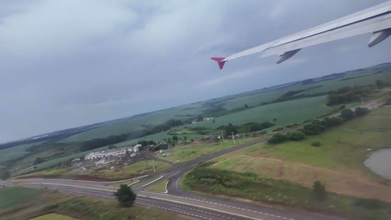 LATAM LA 3515 DECOLANDO DE  PASSO FUNDO RS  BRASIL
