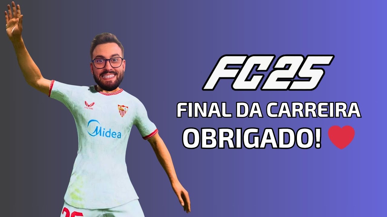 FINAL DA CARREIRA REALISTA NO FC 25 | Ep. 29 | EA FC 25 CARREIRA JOGADOR REALISTA