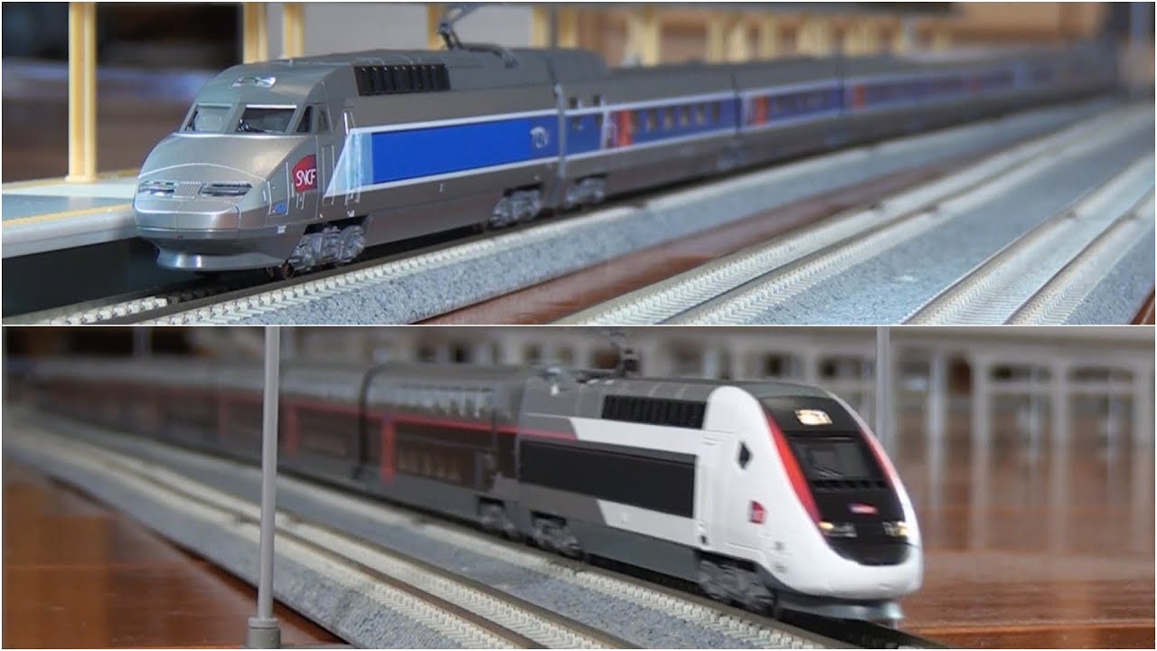 【Nscale】▶▶ SNCF TGV Reseau ＆ Duplex(KATO)