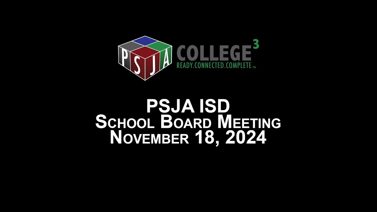 School Board Meeting: November 18, 2024