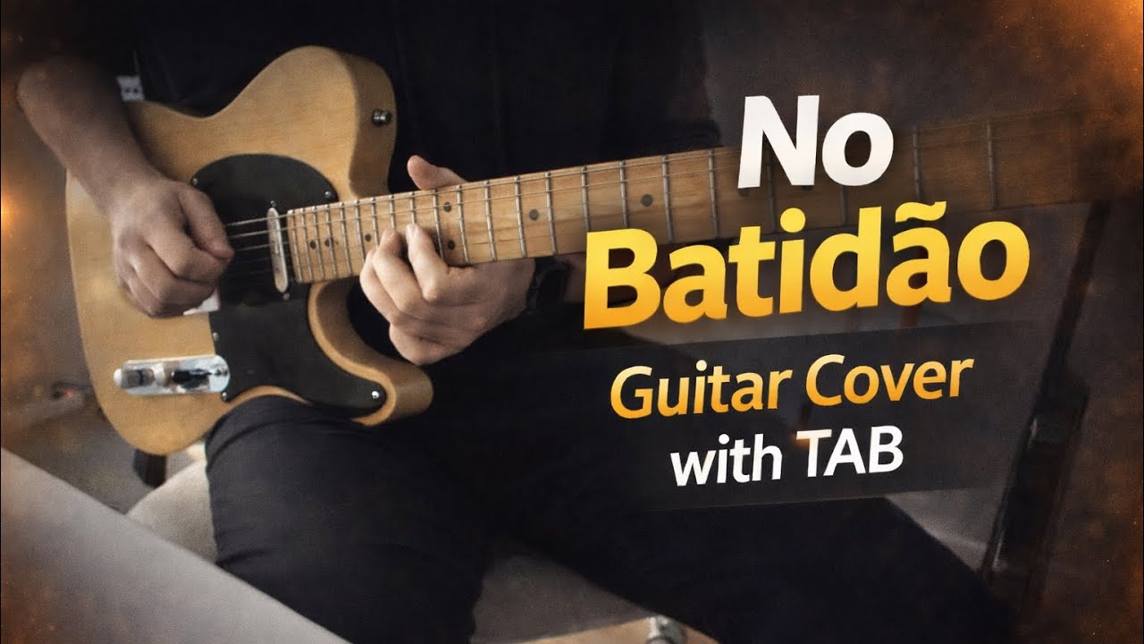 No Batidão - ZXKAI | Guitar Cover by Johan Walter with TAB