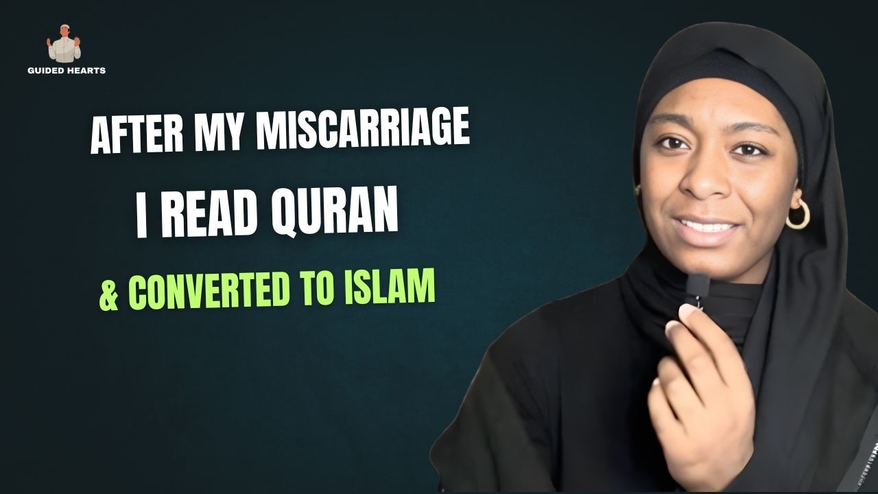 SHE CONVERTED TO ISLAM AFTER READING QURAN AFTER HER MISCARRIAGE !