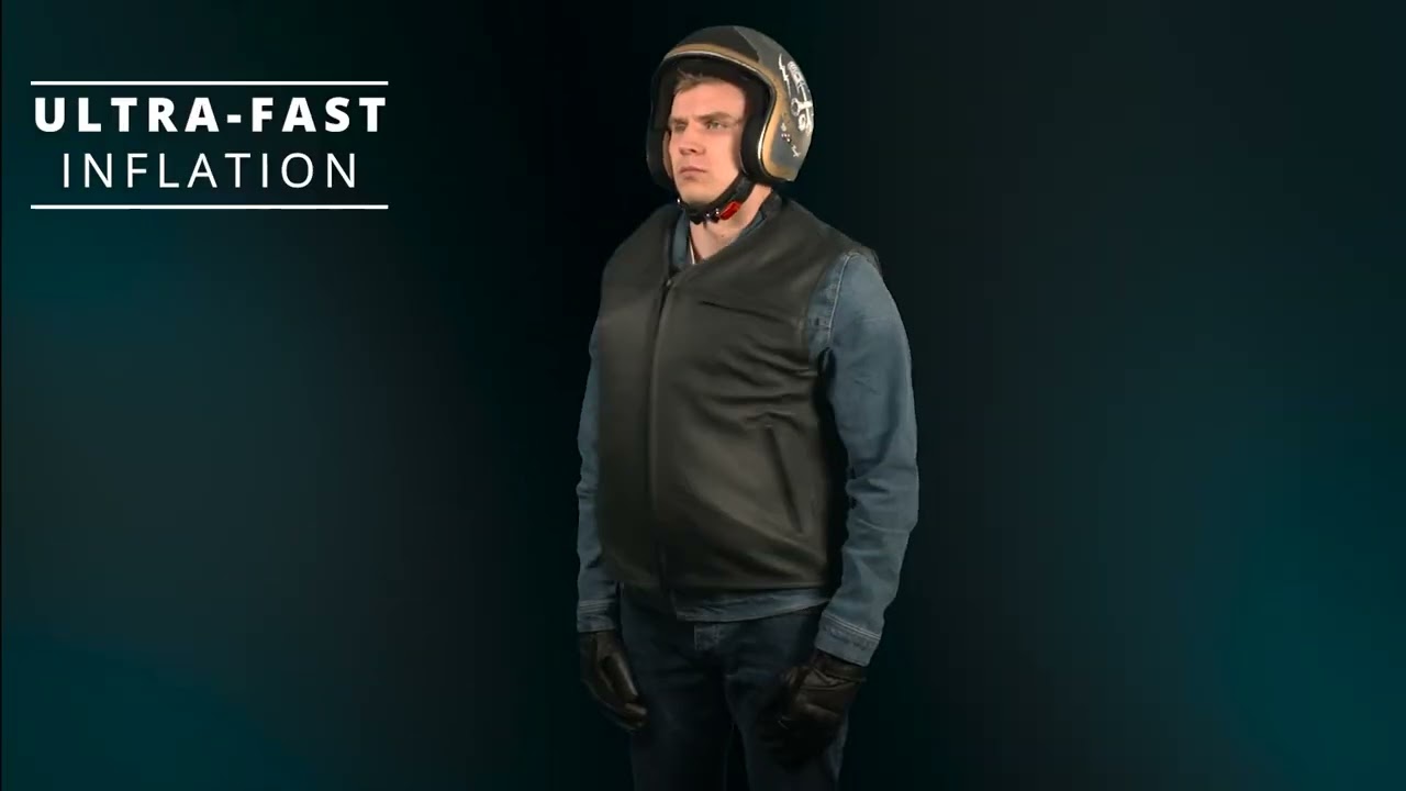 HELITE Leather Airbag Vest