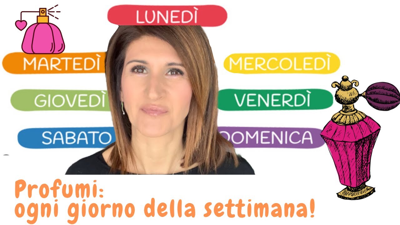 🔴 UN PROFUMO PER OGNI GIORNO DELLA SETTIMANA 🦄🦚🌺
