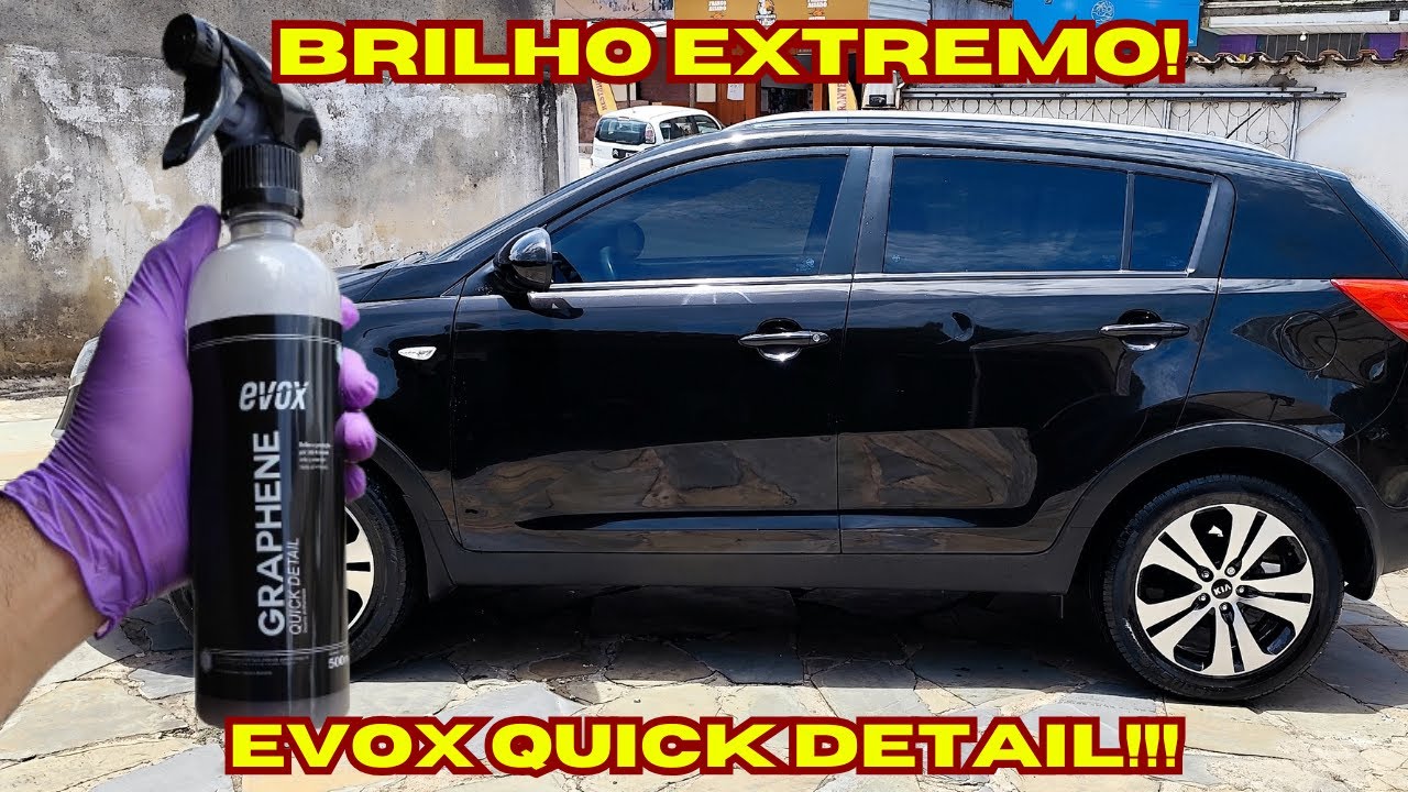 EVOX GRAPHENE QUICK DETAIL 😱✨ BRILHO INSANO!