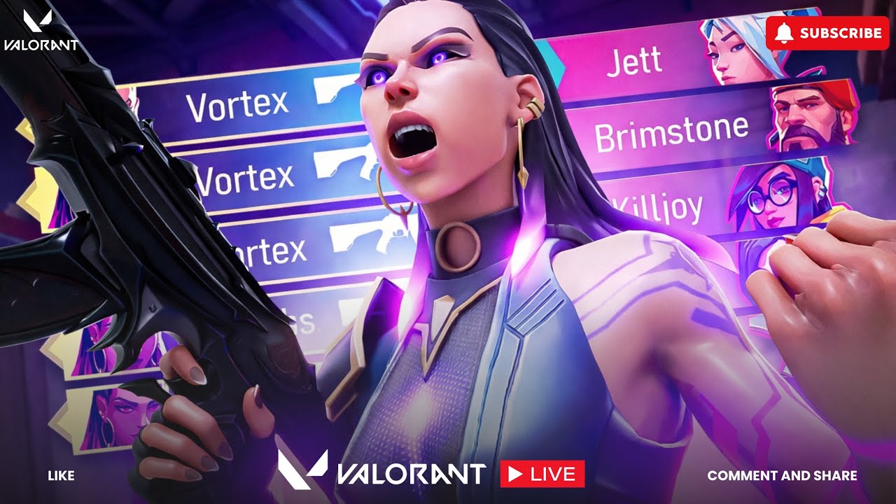 Back in the lobby| Valorant Live with Vortex Dynamo