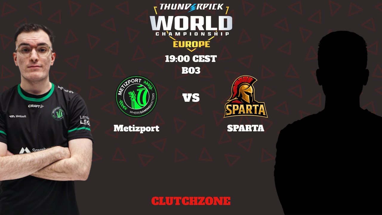 Metizport vs SPARTA | Thunderpick World Championship 2025: European Series 2 - Group D