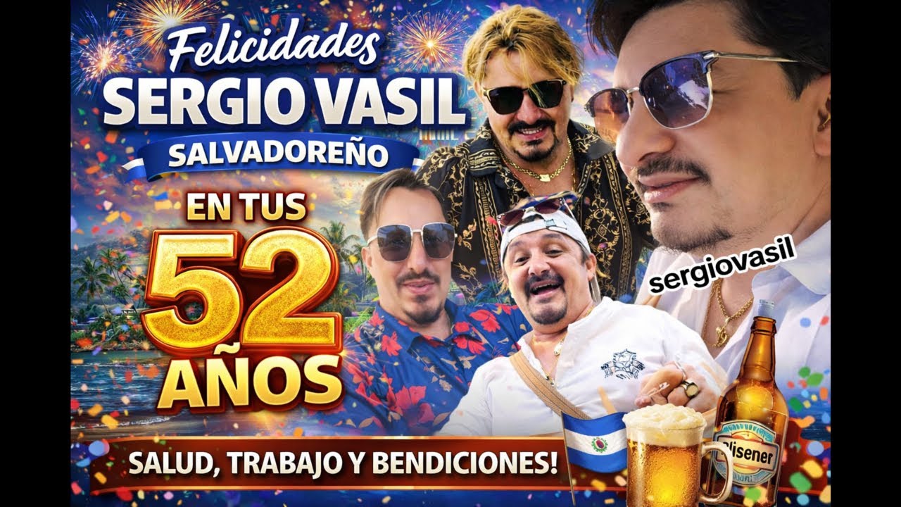 TRASMISION EN VIVO CUMPLEAÑOS DE SERGIO VACIL