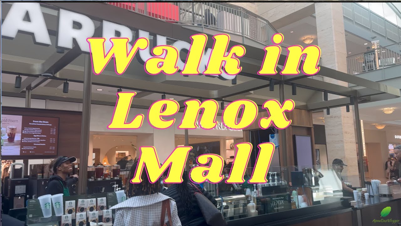 A Relaxing Walk Through Lenox Mall | Exploring Atlanta’s Iconic Shopping Spot & More!