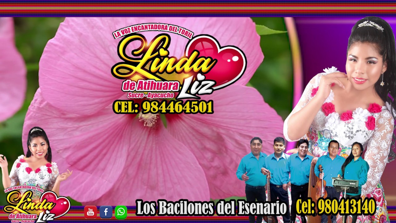 LINDA LIZ de Atihuara con Sisicha de Amaycca y los Bacilones del Escenario jarana con Arpa y Violin