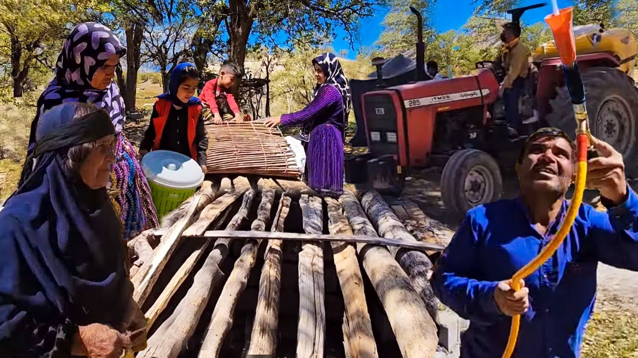 Spraying Farm Trees by Naseroo