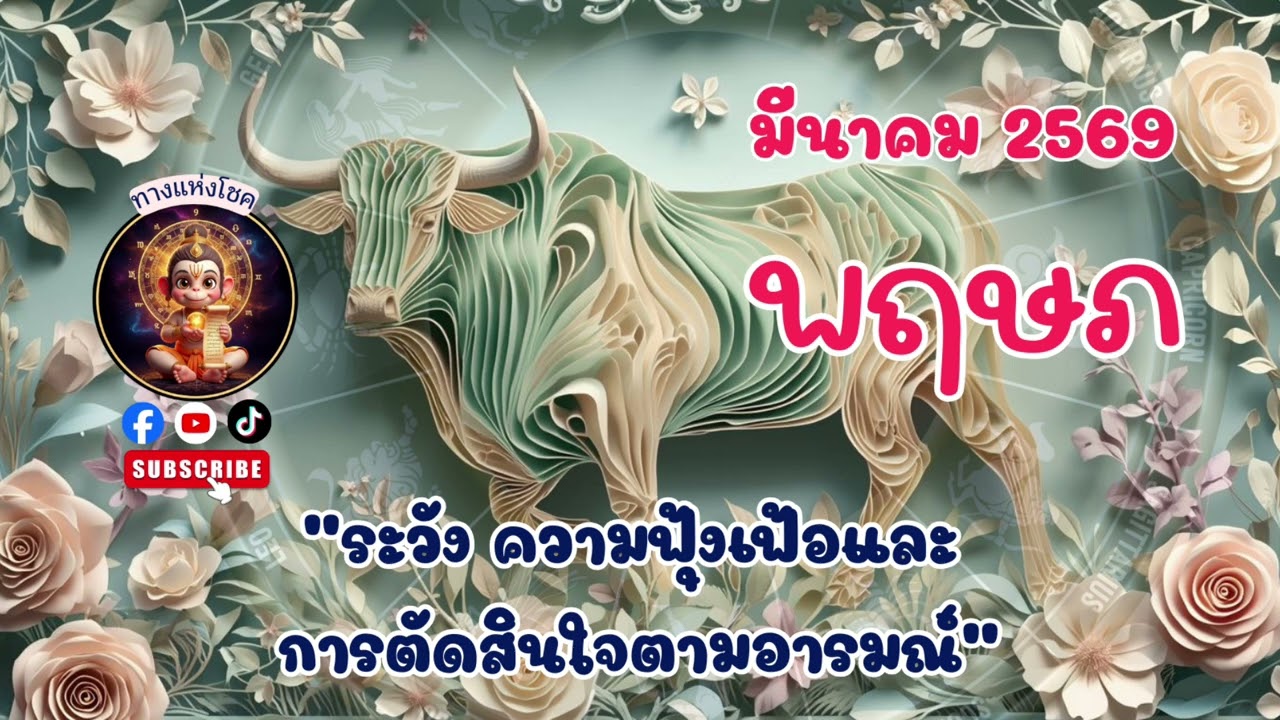 ราศีพฤษก มีนาคม 2569