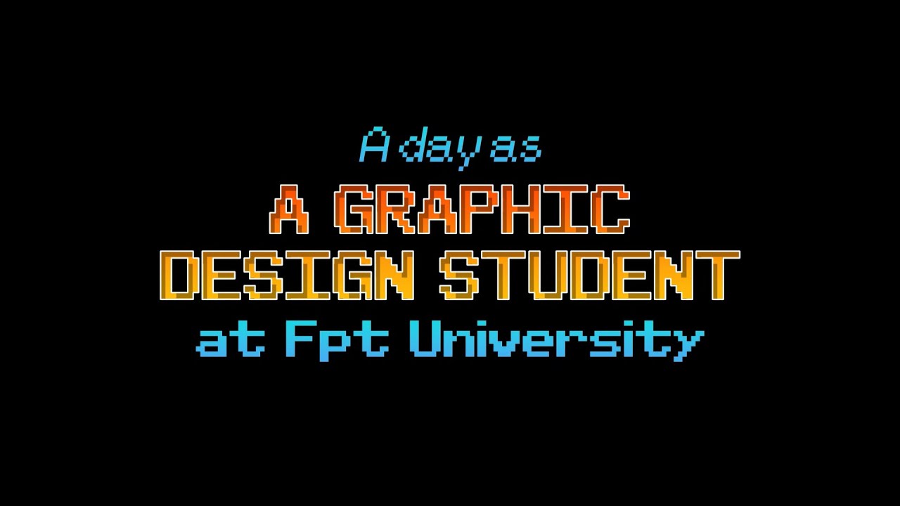 A Day As A Graphic Design Student At Fpt University