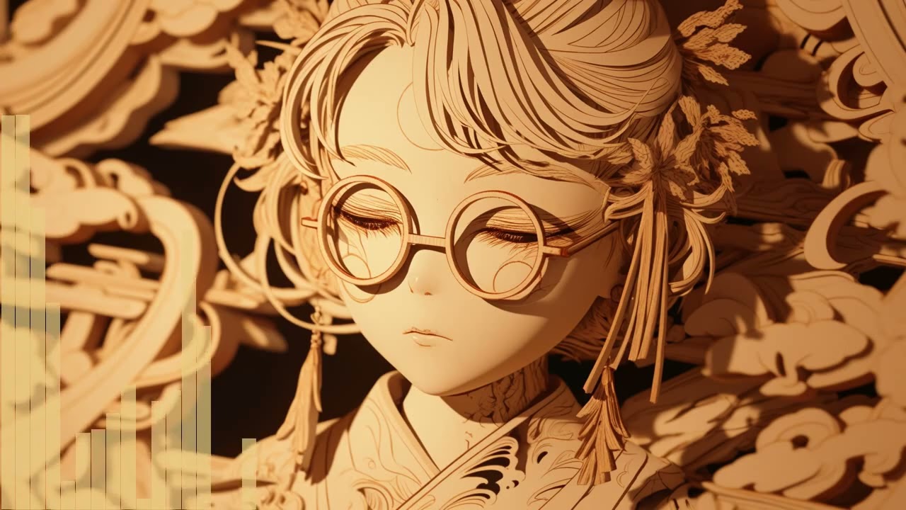 Quill along the river | Ambient Nature Sounds with Soft Guitar and Gentle Streams