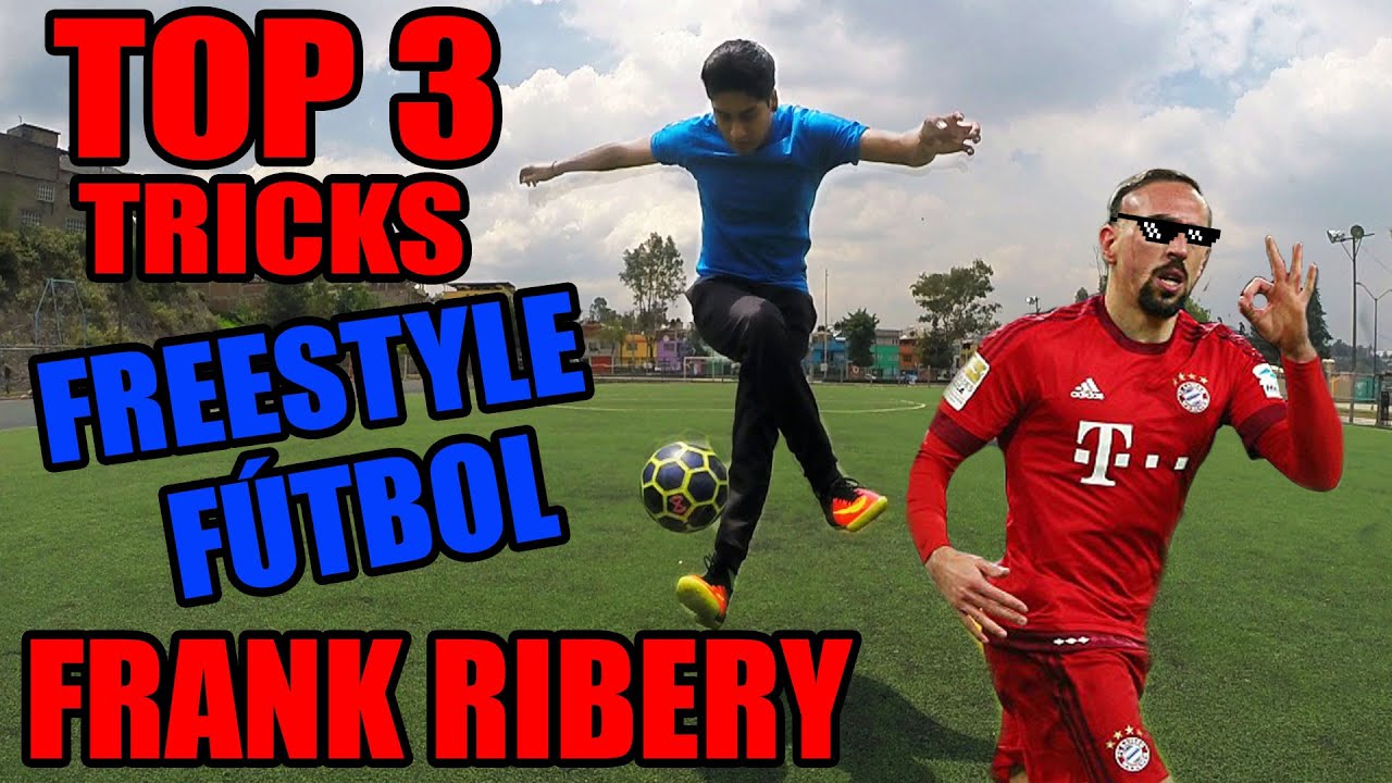 TOP 3 Trucos de FREESTYLE FRANK RIBERY / TUTORIAL Español - Flick-up