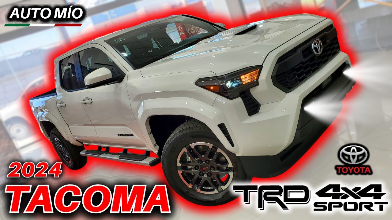 😱 TOYOTA TACOMA TRD SPORT 4x4 2024 🔥TODOS los DETALLES $$$ #tacoma #toyotatacoma2024 #tacomatrd 😃👍🏼