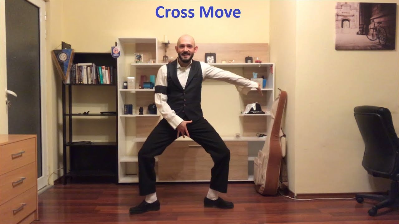 Michael Jackson dance tutorial - Cross Move