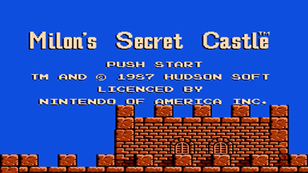 Milon's Secret Castle - NES - Full Playthrough - Deathless