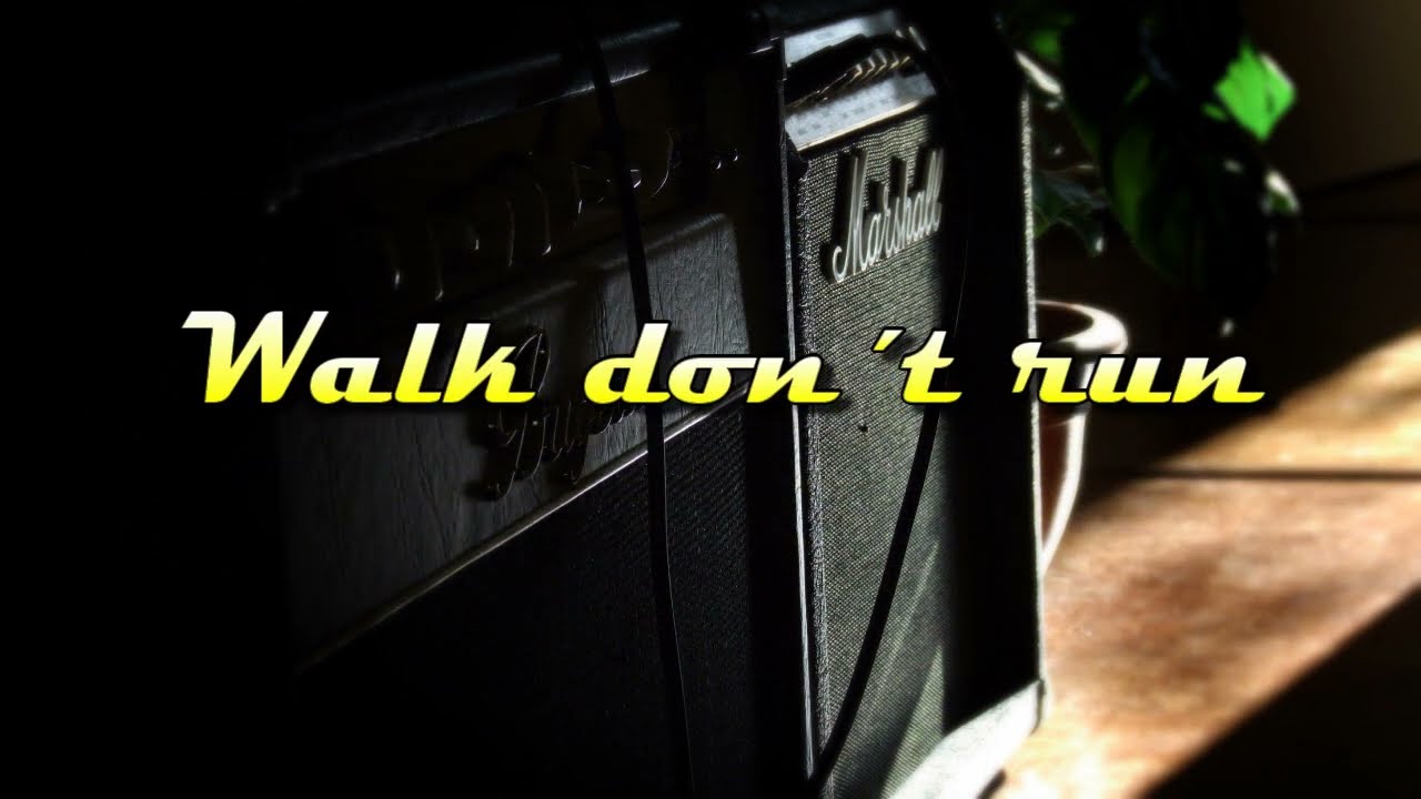 Walk, Don´t Run - Backing Track