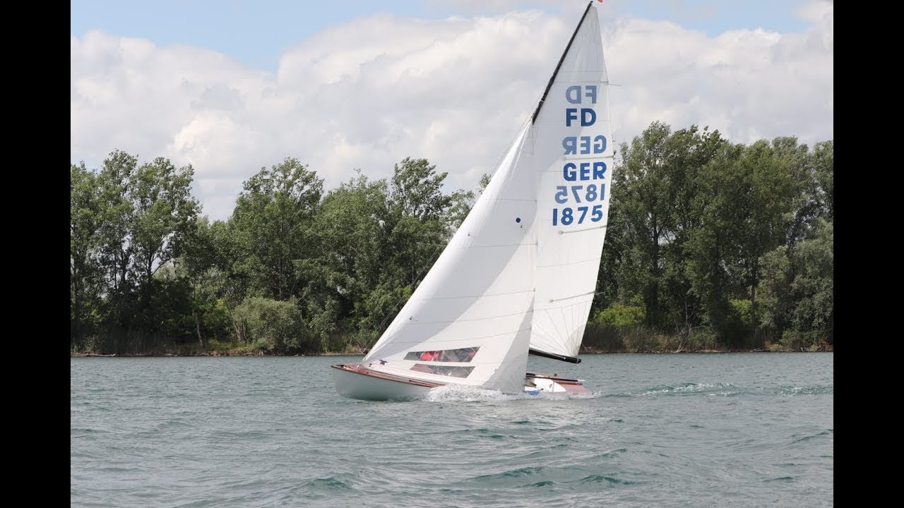 Flying Dutchman sailing