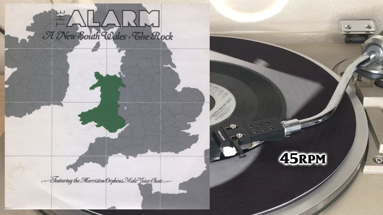 The Alarm -  A New South Wales, 1989, I.R.S. Records - EIRS B129, Vinyl, 7