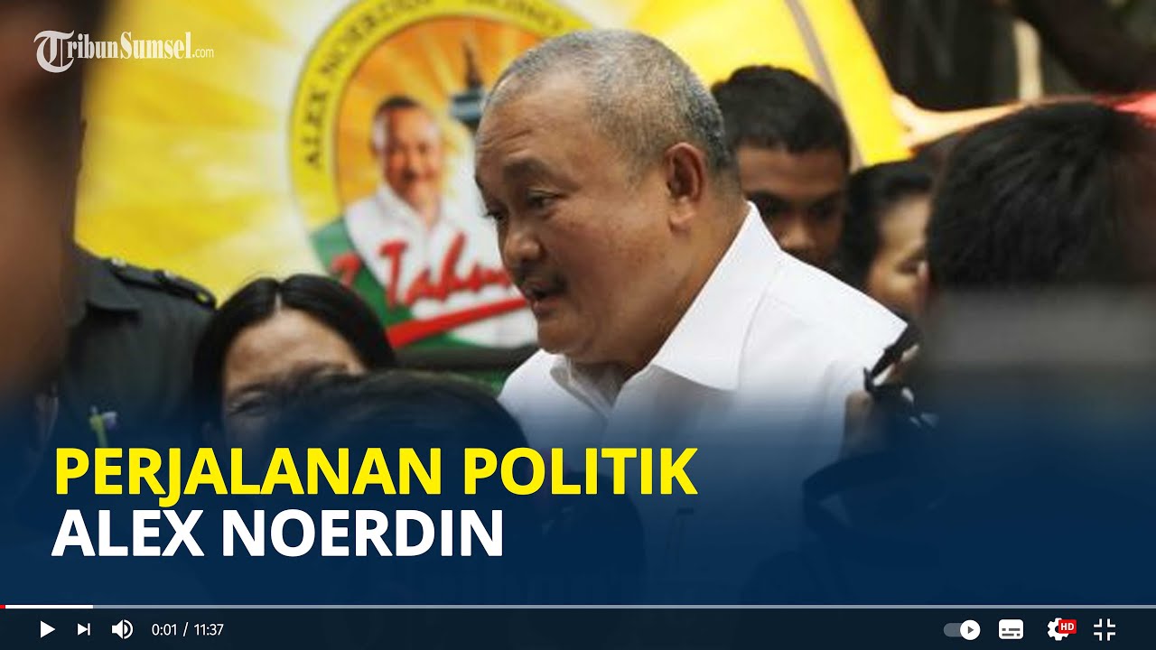 Perjalanan Politik Alex Noerdin | Pernah Bersaing dengan Jokowi di Pemilihan Gubernur DKI Jakarta