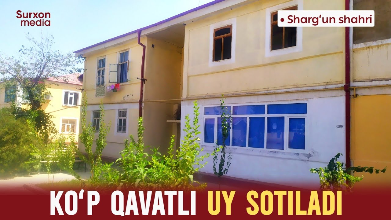 Ko'p qavatli xonadan sotiladi | Surxondaryo, Sharg'un shahridan uy sotiladi