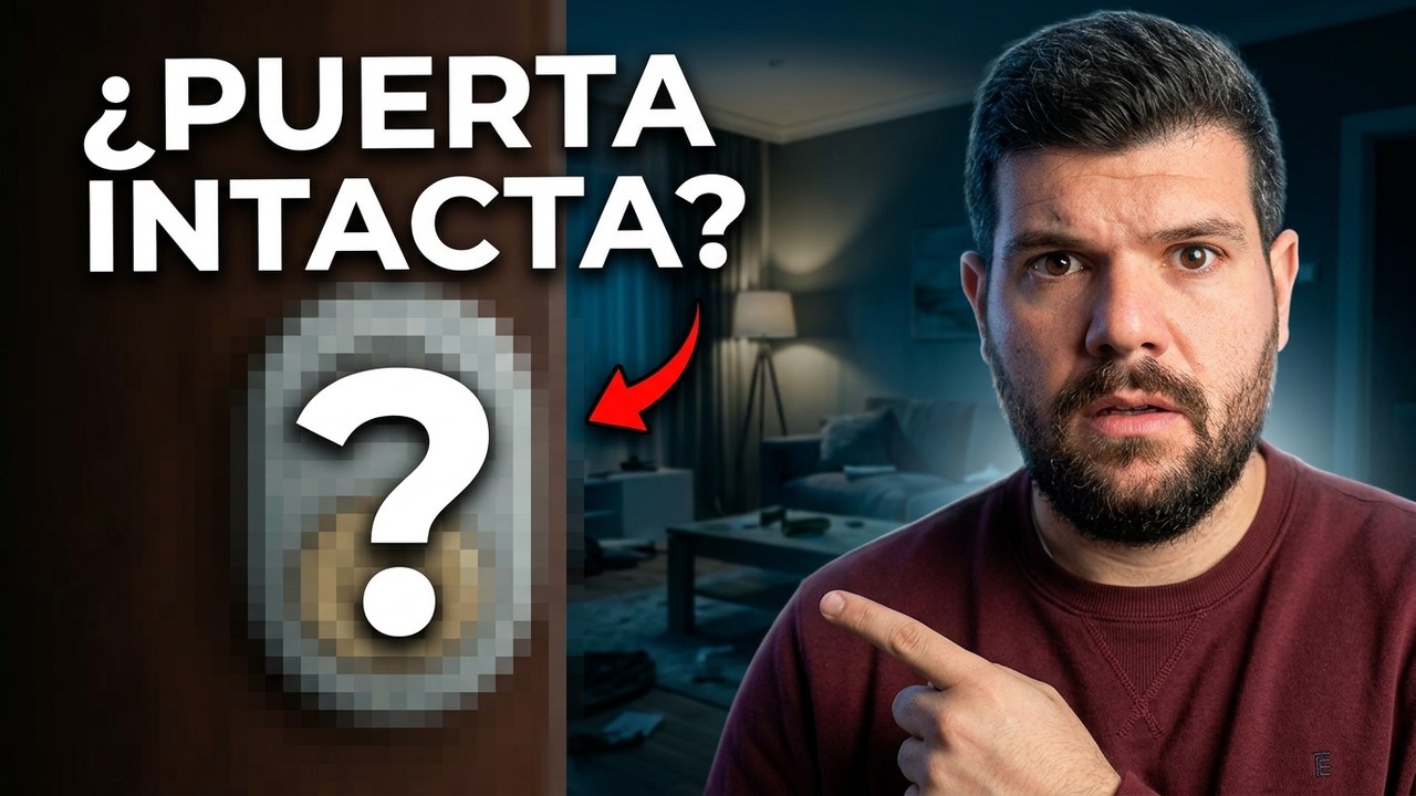 La puerta intacta pero la casa saqueada | ¿Qué pasó?