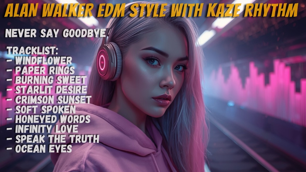 ALAN WALKER STYLE X KAZE RHYTHM || NEVER SAY GOODBYE || EDM SONGS FULL ALBUM 2026