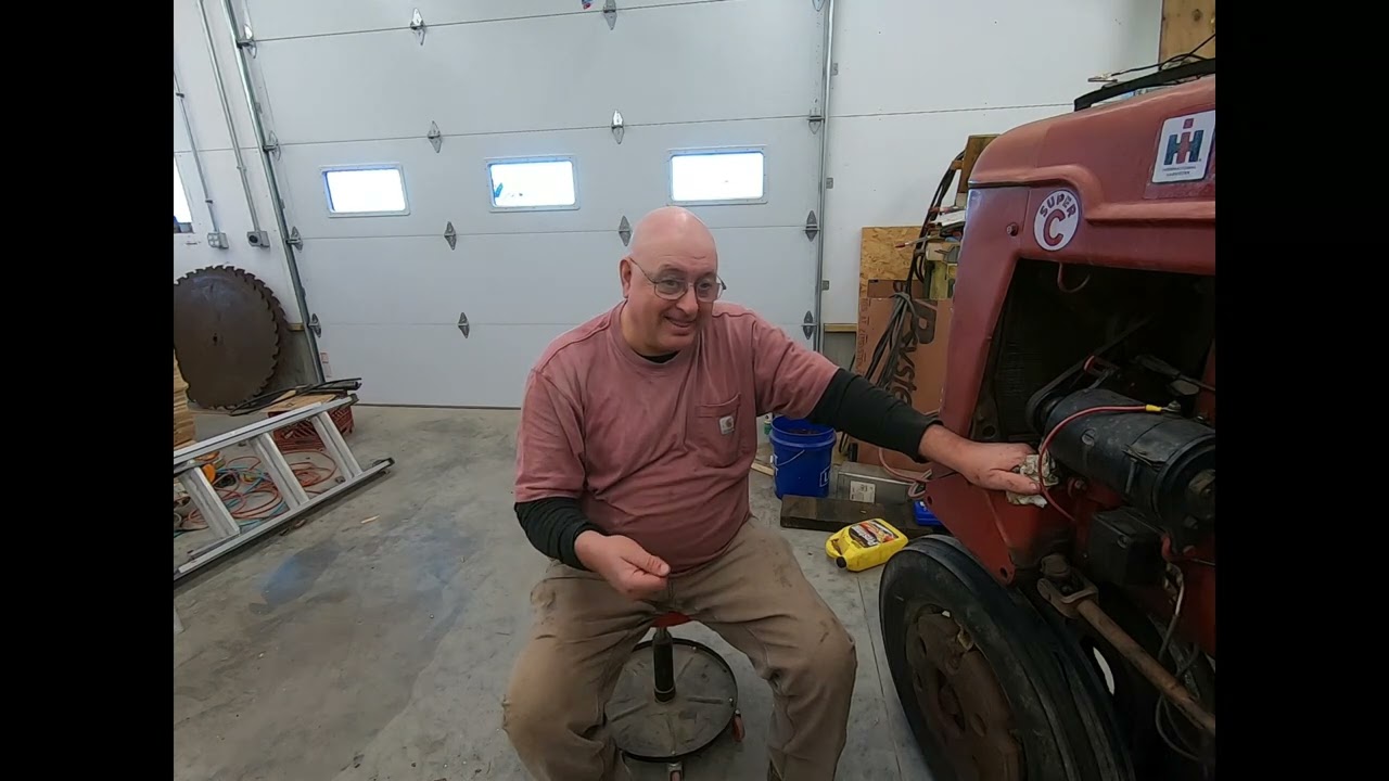 # 498 Low oil presure on the Super C