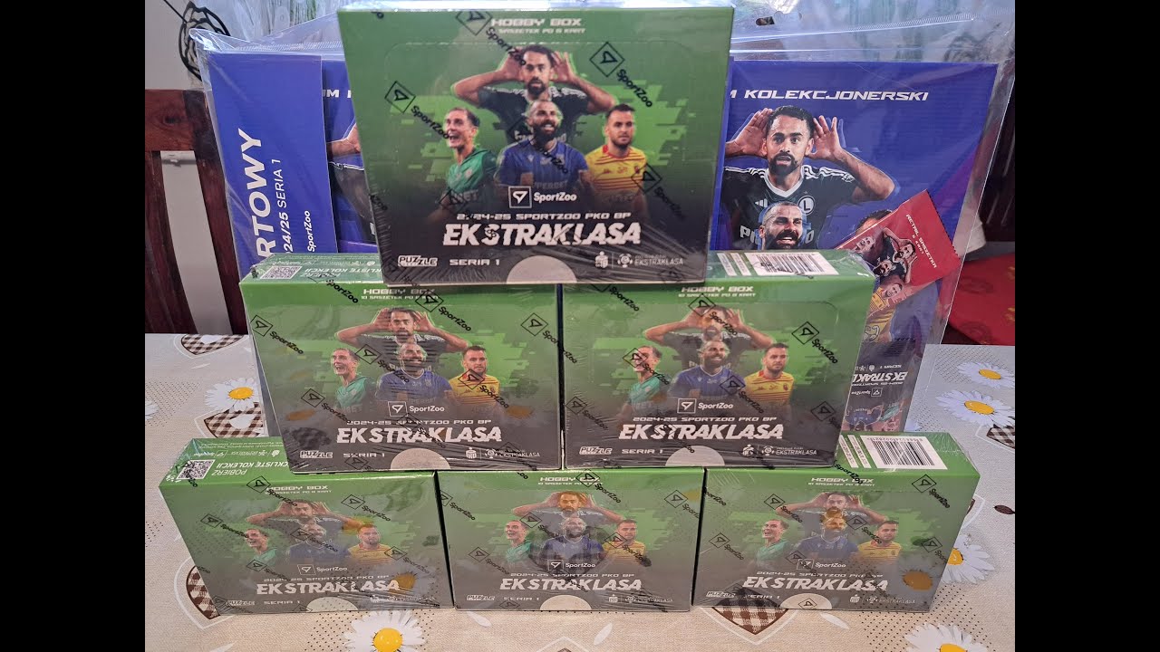 HIT! PKO BP EKSTRAKLASA 24/25 SERIA 1 OD SPORTZOO - OTWIERAM 6 HOBBY BOXÓW - CO CIEKAWEGO WPADŁO???